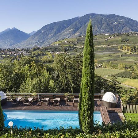 Hotel Weingut Innerleiterhof Schenna Bagian luar foto